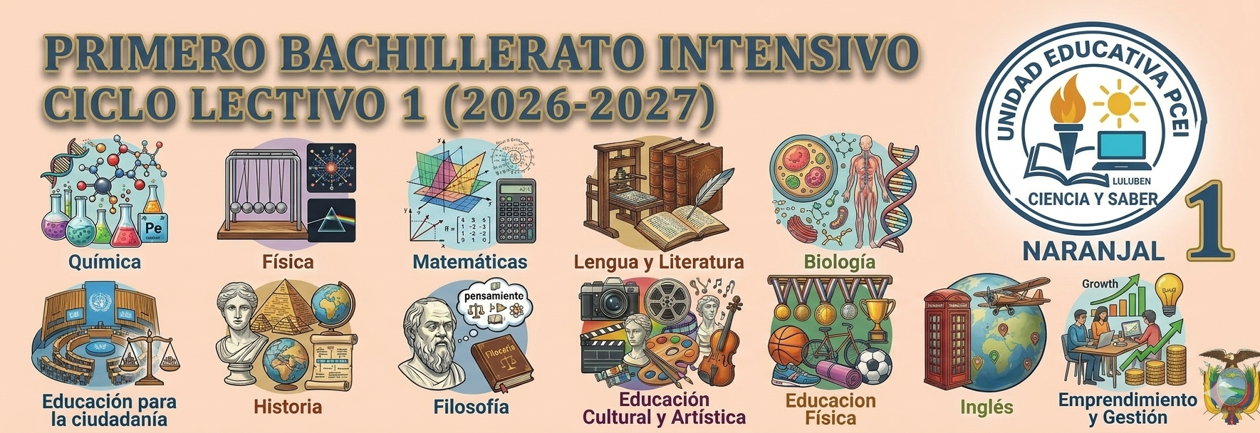 Primer Año Bachillerato Intensivo