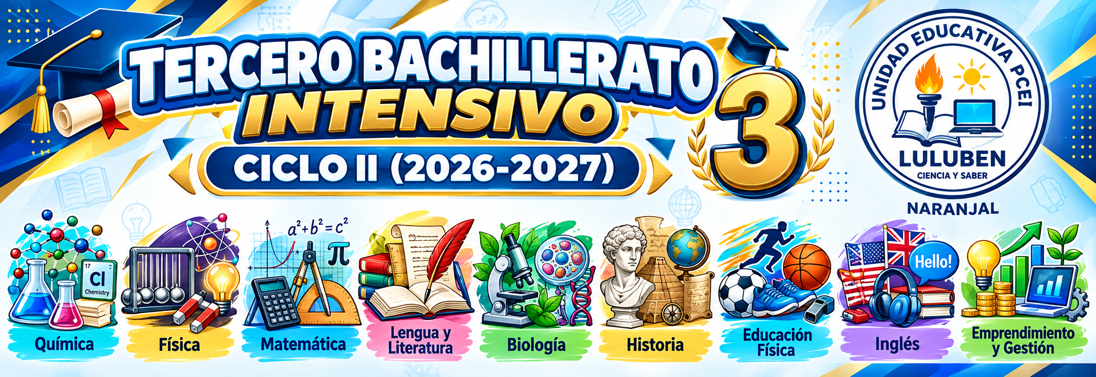Tercer Año Bachillerato Intensivo